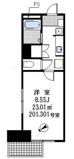 間取り　ＡＳＫＡ　201・301.JPG
